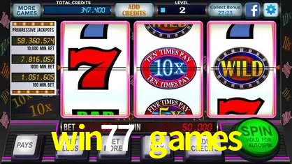 A Popularidade dos Caça-Níqueis no win77 games