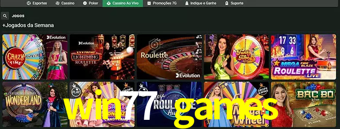 win77 games bet